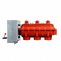 Элегазовый выключатель разъединитель трехпозиционный ESQ FLN36-12D/630-20-MOA-KFP FP2-GMP (12кВ, 630А,20кА,руч.упр.MOA, кожух с лиц. пан. разъединитель KFP FP2, датч. элегаза GMP)