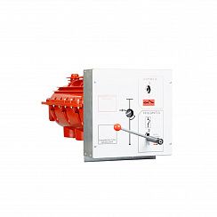 Элегазовый выключатель нагрузки 3х поз ESQ FLNR36-12D/630-20-MOA-KFP FP0-PE (12кВ, 630А, 20кА, держ. пред., руч. упр-ние MOA, кожух с лиц. пан. с держ. предохр. и зазем. KFP FP0, компл. ниж.заземл.)